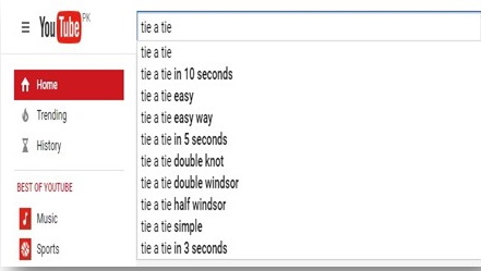YouTube Keyword Search