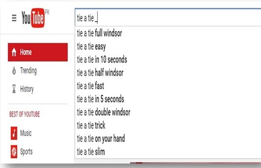 YouTube Keyword Search